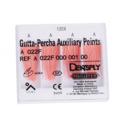 PUNTAS DE GUTTAPERCHA AUXILIAR