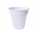 VASOS DE PLASTICO BLANCOS 1000 UNID.