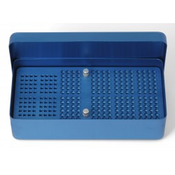 CAJA ENDODONCIA ALUMINIO AZUL GRANDE MEDESY