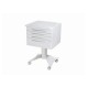 CARRITO MOVIL 4 CAJONES BLANCO ENCIMERA LAMINADA RC4K