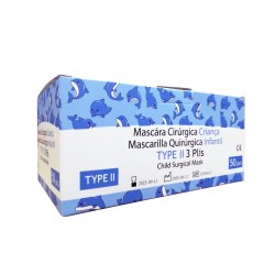 MASCARILLAS NIÑOS 3 CAPAS (HASTA 5 AÑOS) 10 UNIDADES