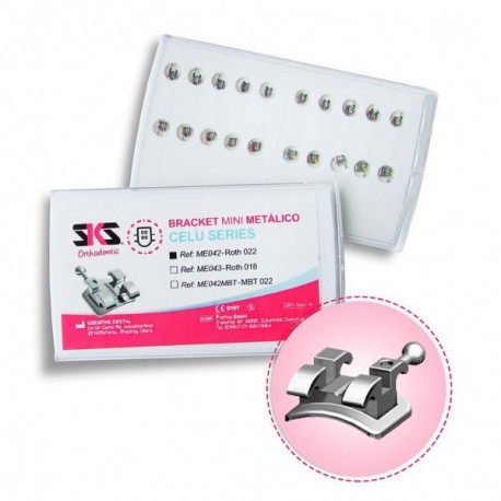 BRACKETS CERAMICOS ANDY WHITE PLUS KIT COMPLETO