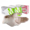 GUANTES LATEX CON POLVO LUNA