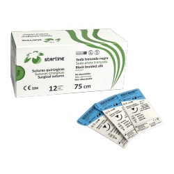 SUTURA ARAGO NO ABSORBIBLES SEDA